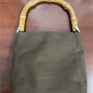 Vintage Mondani purse with bamboo handles